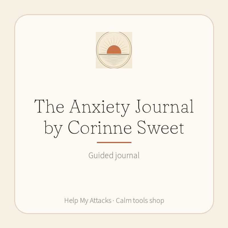 The Anxiety Journal by Corinne Sweet