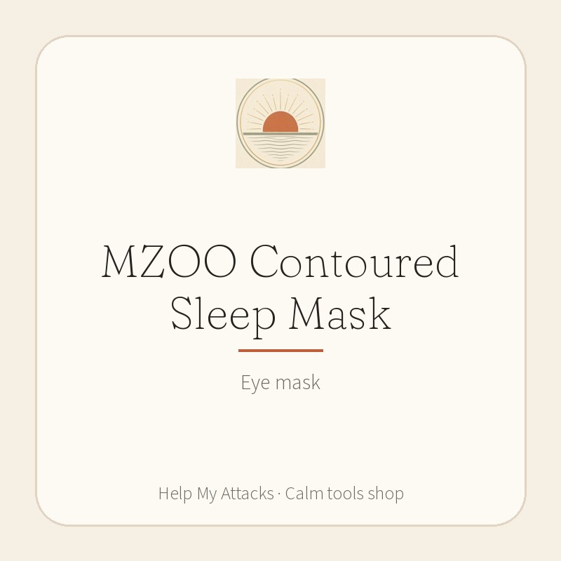 MZOO Contoured Sleep Mask