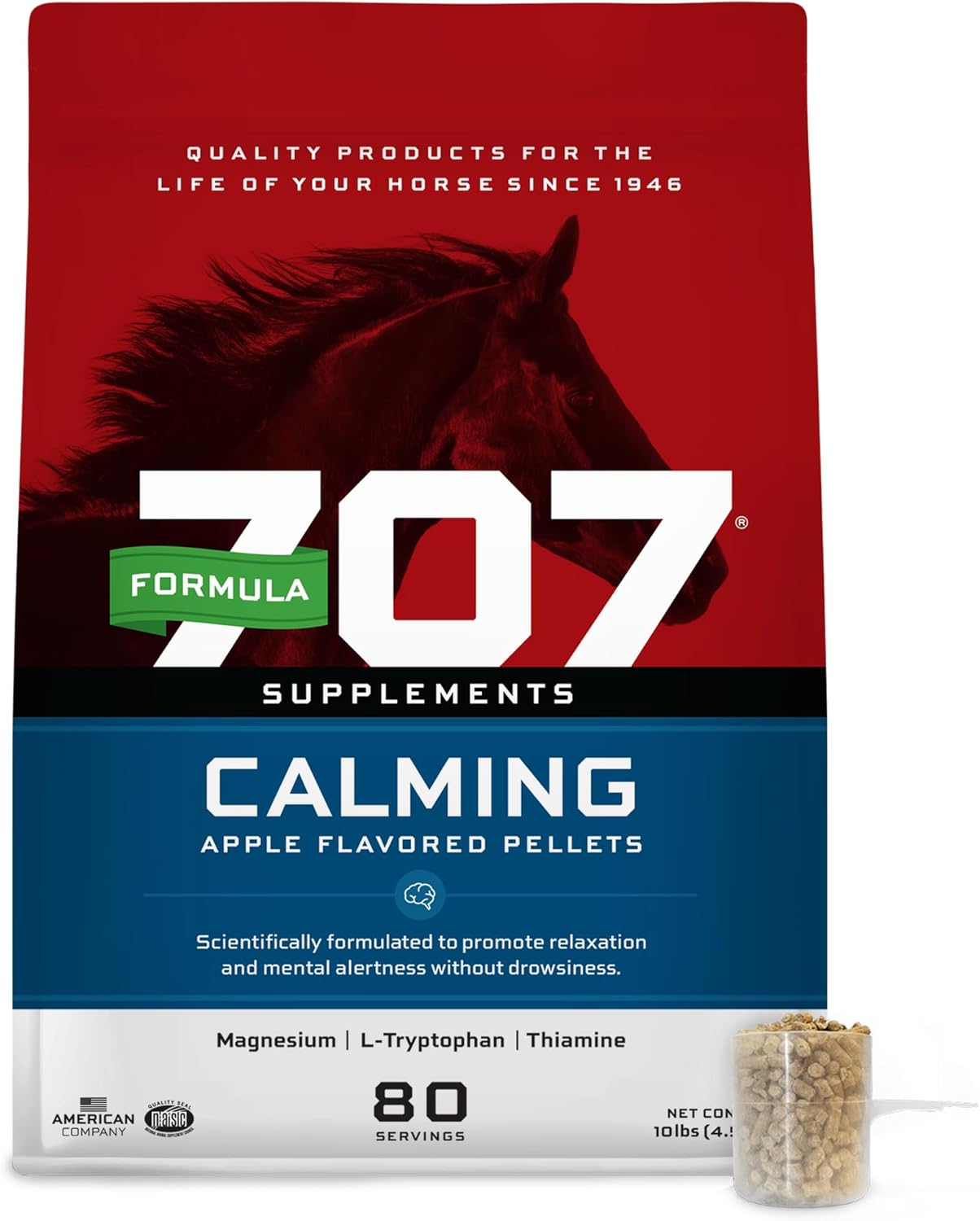 Formula 707 Calming Equine Supplement Review