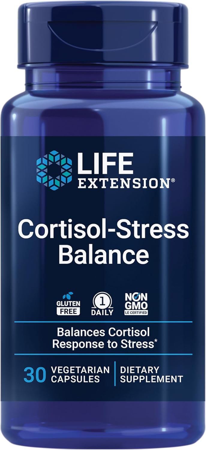 Life Extension Cortisol-Stress Balance Review