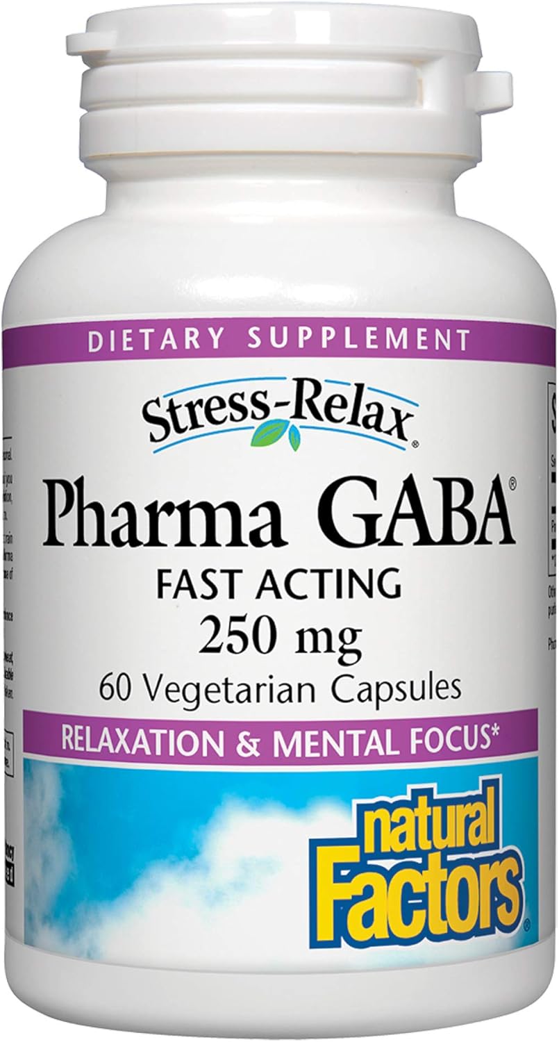 Natural Factors Stress-Relax Pharma GABA Review