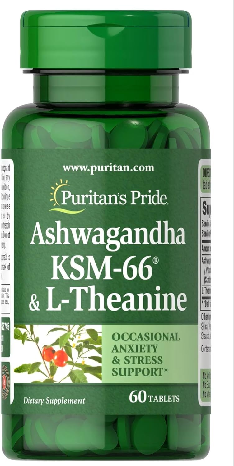 Puritan’s Pride Ashwagandha KSM66 Review