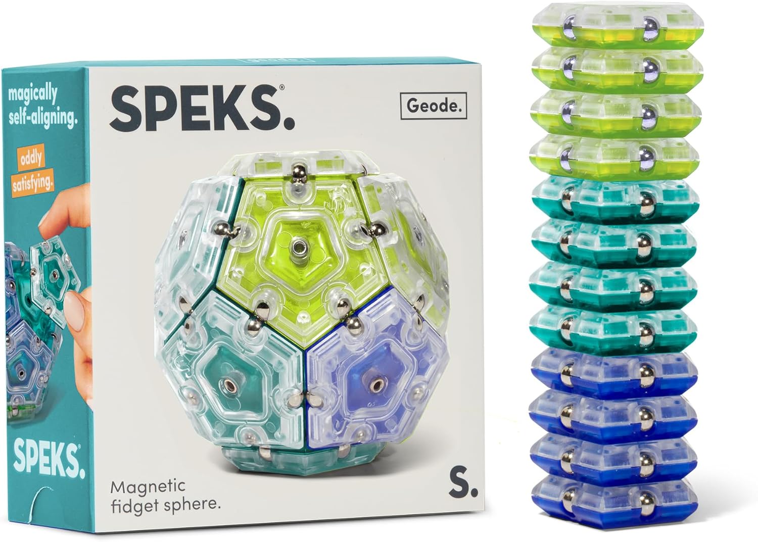 Speks Geode Sphere Magnetic Fidget Toy Review