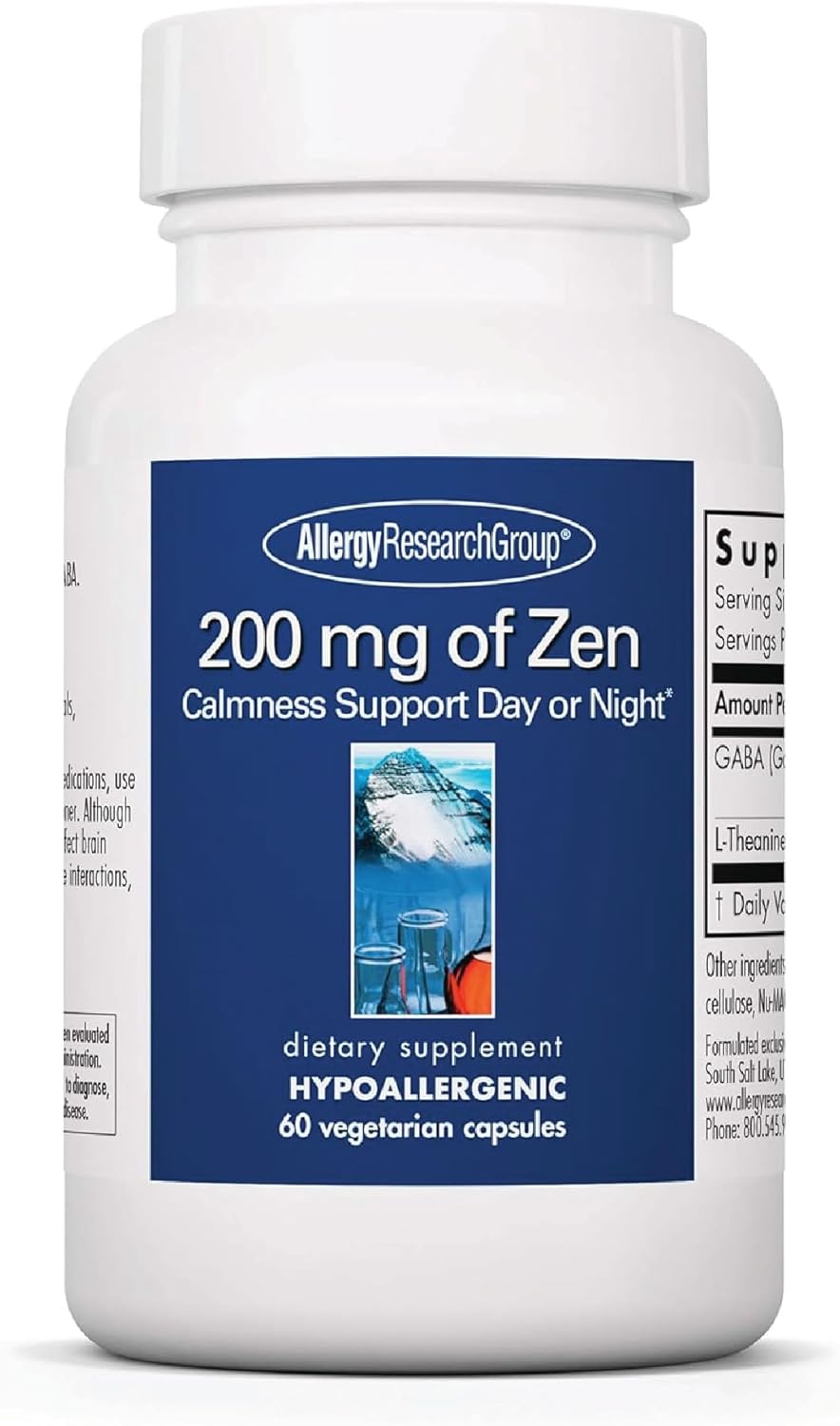 Allergy Research Group Zen Supplement Review